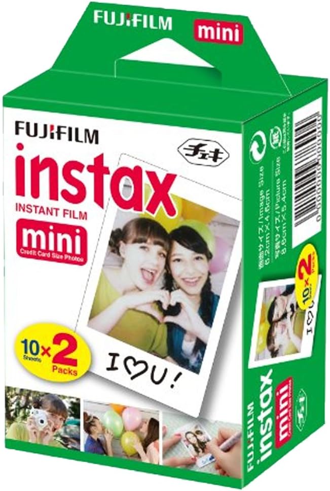 Fujifilm Cámara Instax Mini 12 de película instantánea color blanco...
