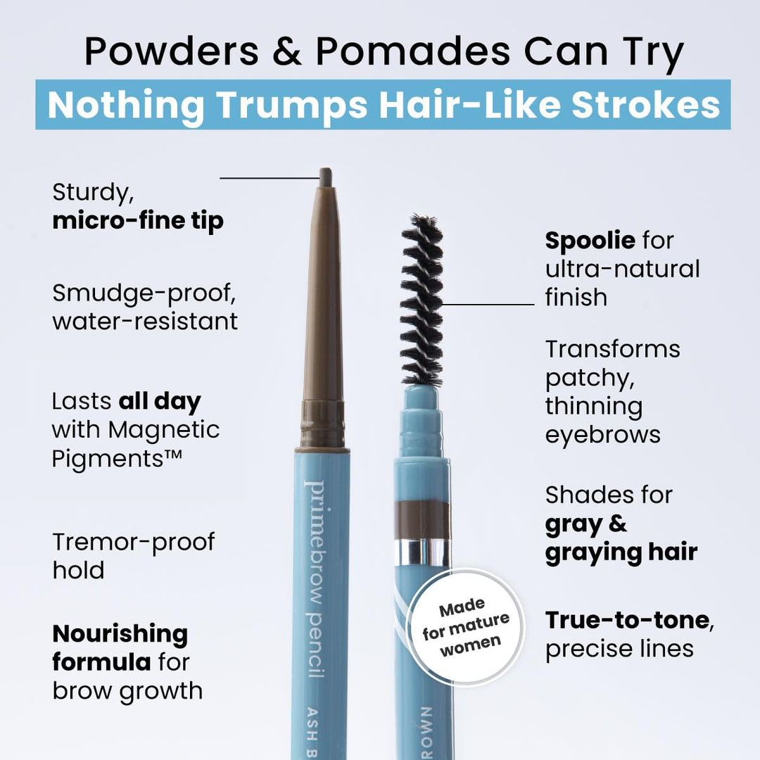 Prime Prometics Lápiz PrimeBrow para Mujeres Maduras \u2013 Punta U...