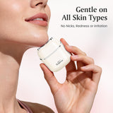 Brightup Depilación facial para mujeres, afeitadora facial eléctric...