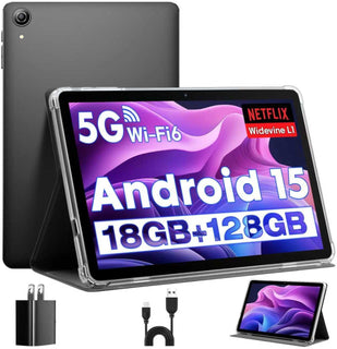 Tablet Android, Tablet Android 15 de 10 Pulgadas, Tablets para Adul...