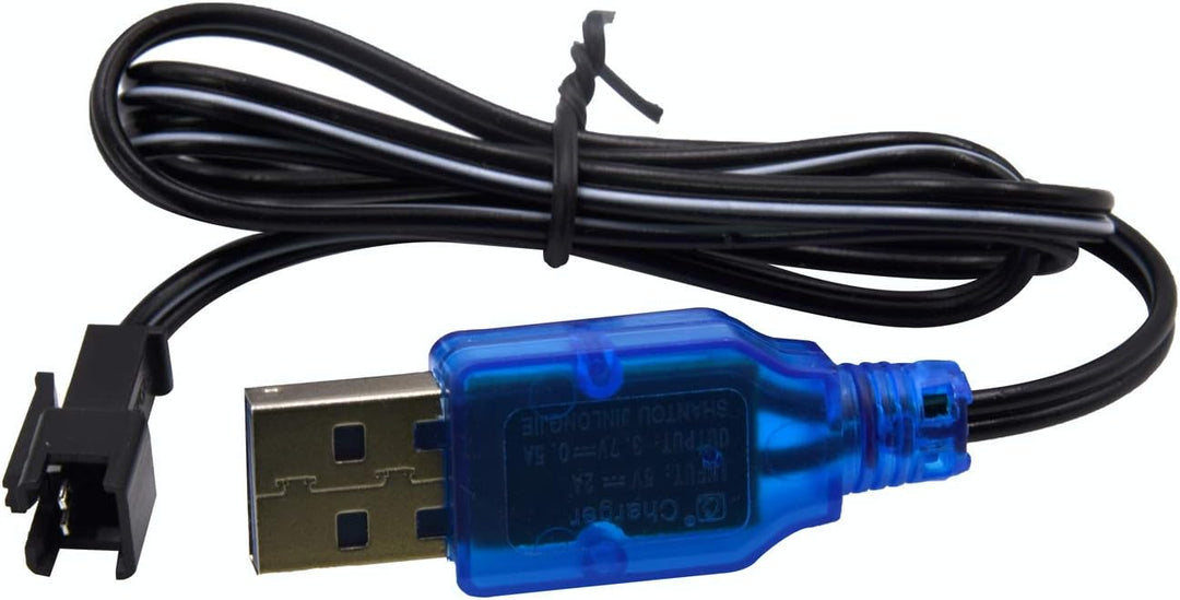 Blomiky Paquete de 2 cables de carga USB de 37 V con
