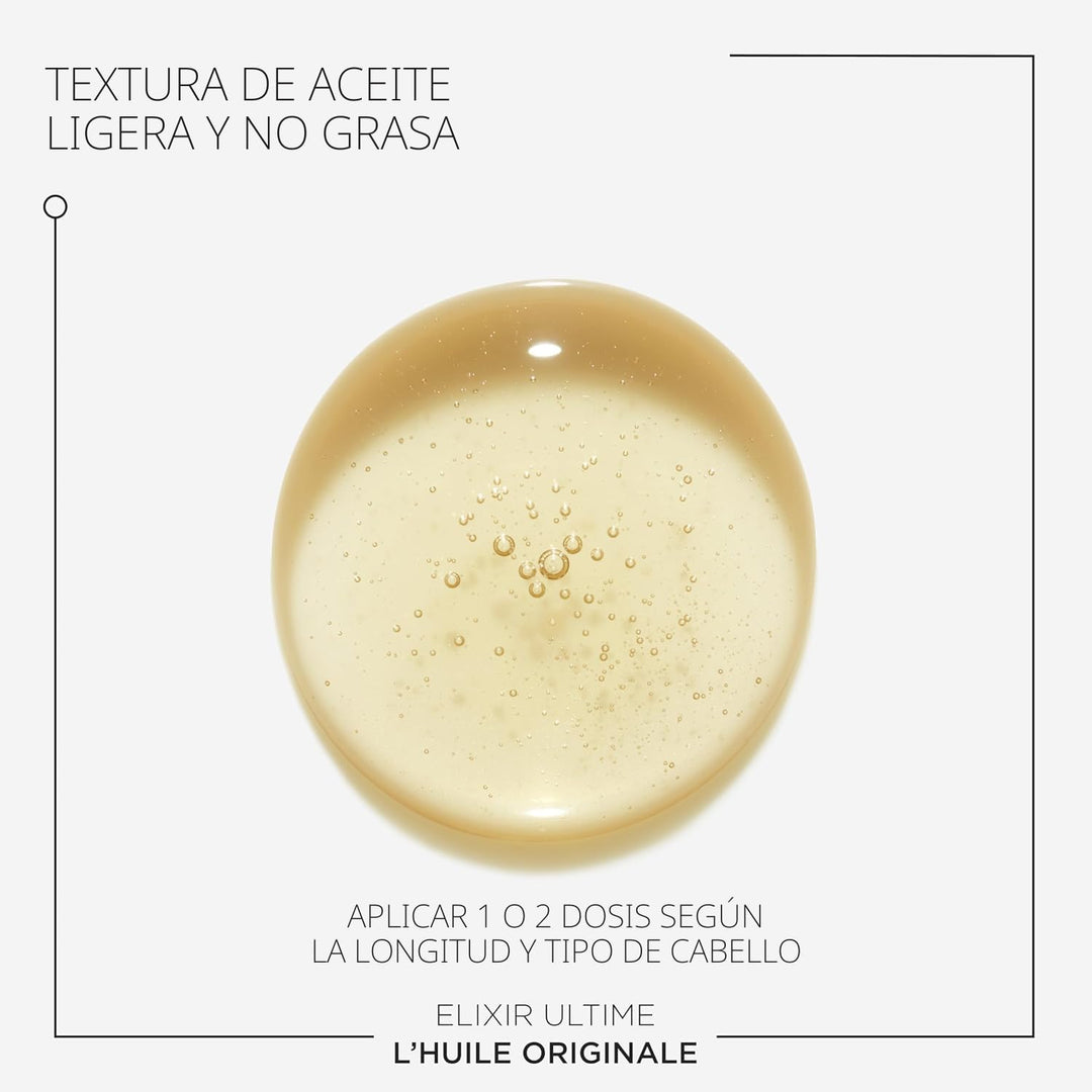 KERASTASE Aceite para el cabello recargable Elixir Ultime | Suero d...