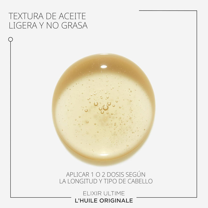 KERASTASE Aceite para el cabello recargable Elixir Ultime | Suero d...