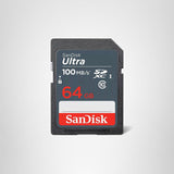 SanDisk Tarjeta de memoria Ultra SDXC UHS-I de 64 GB - 100 MB\/s, C...