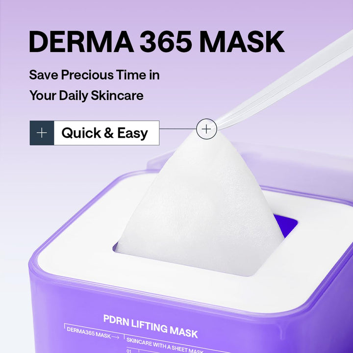 Mediheal Derma 365 - Máscara diaria [PDRN] 30 hojas, ácido hialurón...