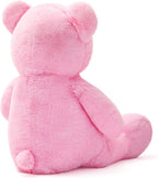 Oso de peluche grande de 43 pulgadas con corazón de amor, rosa