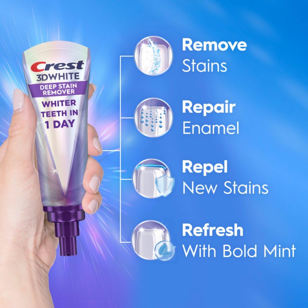 Crest 3DWhite Brilliance - Pasta de dientes para eliminar