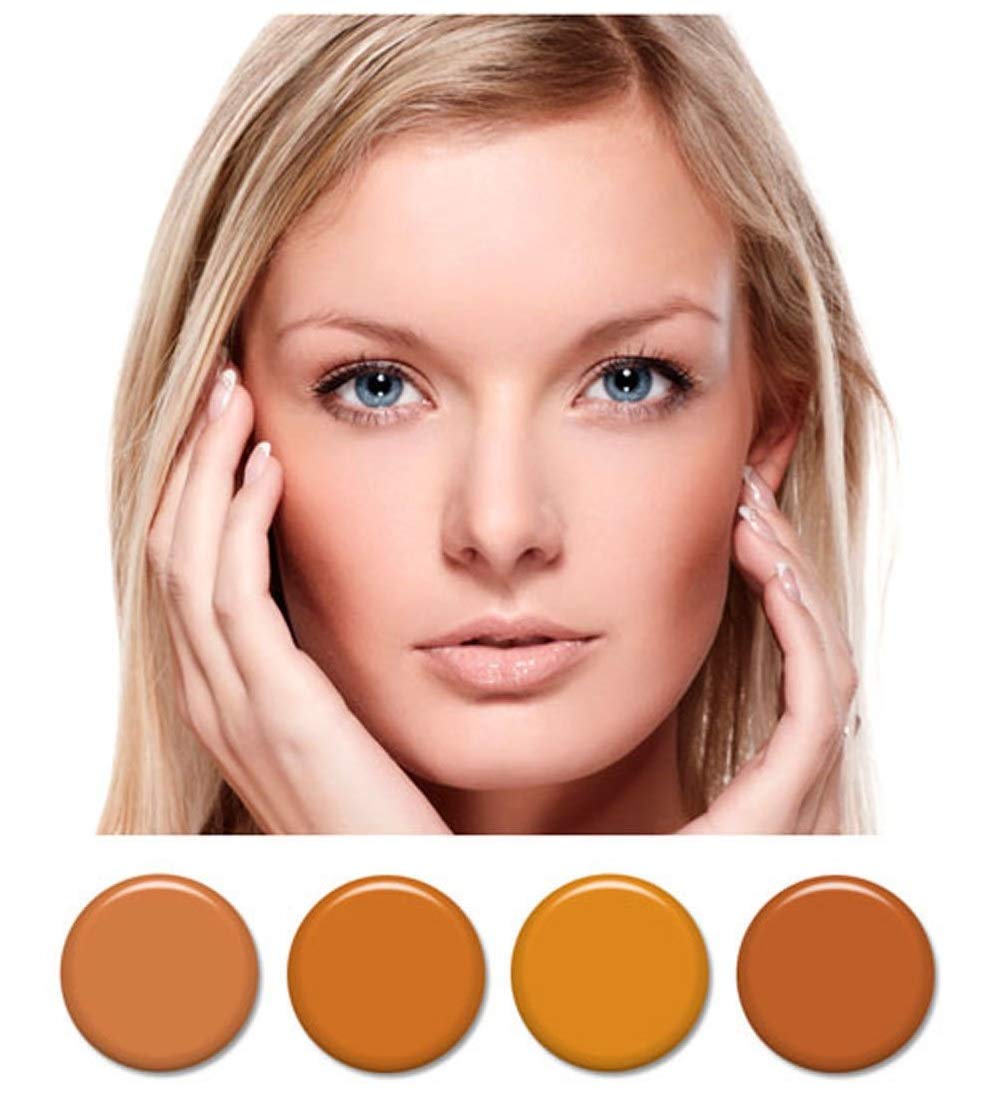 Art of Air 4pc medio complexion profesional aerógrafo cosmético maq...
