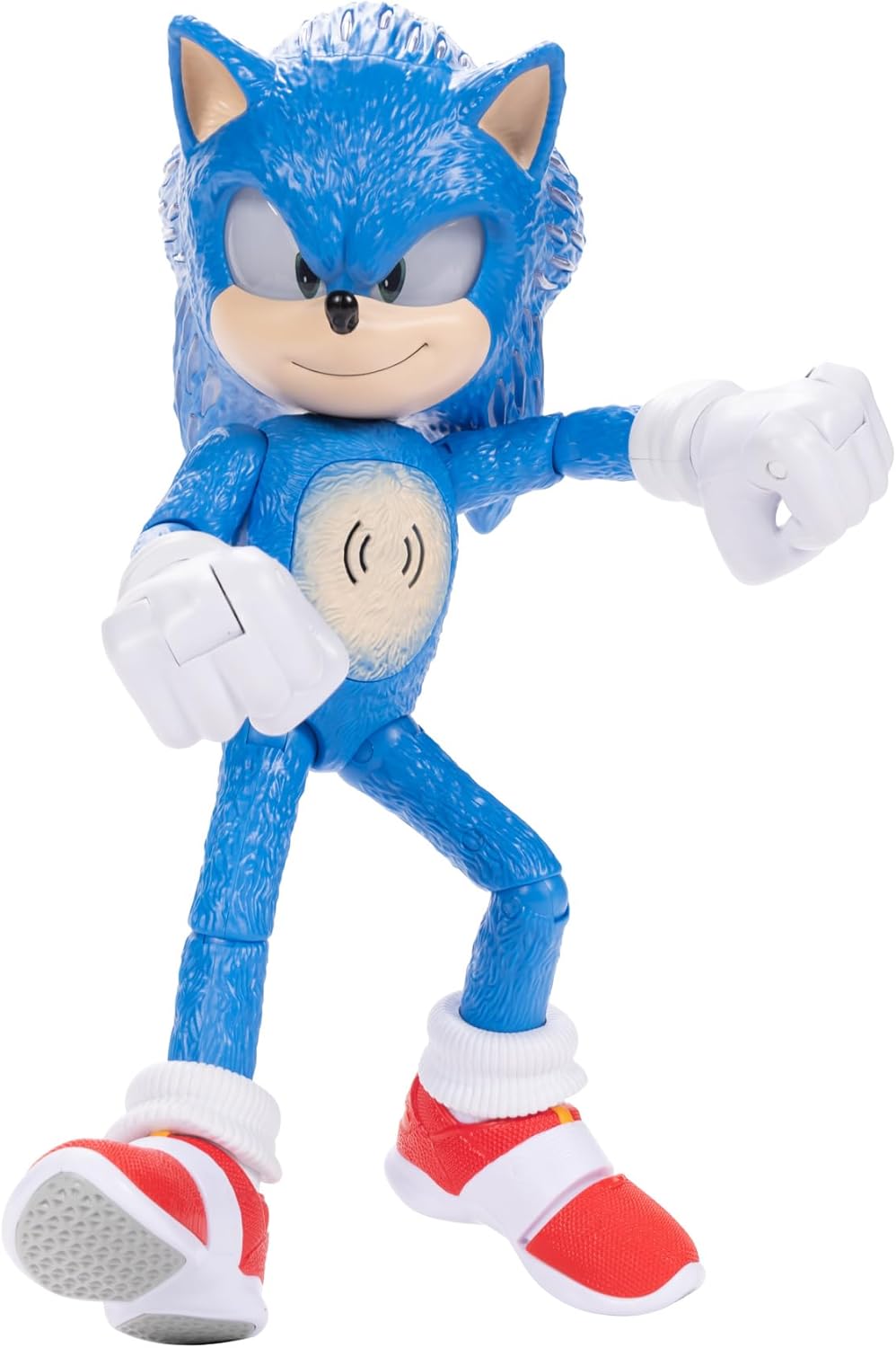 Sonic the Hedgehog 3 figuras Ultimate Talking Sonic de 12 pulgadas,...
