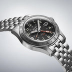 Reloj automático SEIKO para hombre - Colección 5 Sports - Reloj deportivo para hombre, acero inoxidable, aguja GMT - Resistente al agua 100M