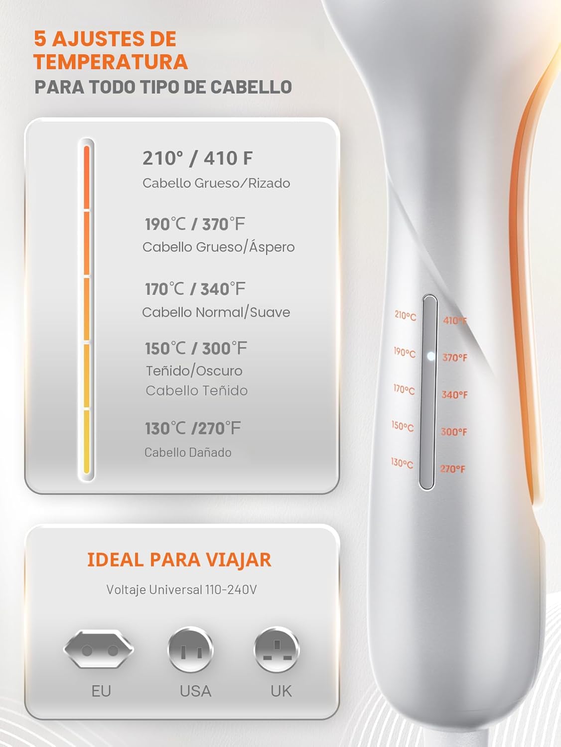 SHEGLAM Hair Beach Babe - Ondulador de pelo de 2 barriles de 1 pulg...