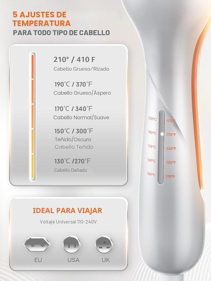 SHEGLAM Hair Beach Babe - Ondulador de pelo de 2 barriles de 1 pulg...