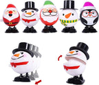Paquete de 24 juguetes de Navidad con resorte para calcetines, relleno de calcetines para regalos de fiesta de Navidad, relleno de bolsas de regalo (Navidad)