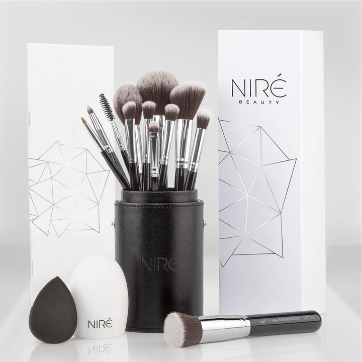 Niré Beauty - Juego de brochas de maquillaje profesional galardonad...