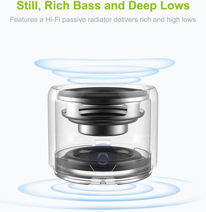 EWA Estuche de viaje incluido, altavoz Bluetooth portátil A106 Pro...