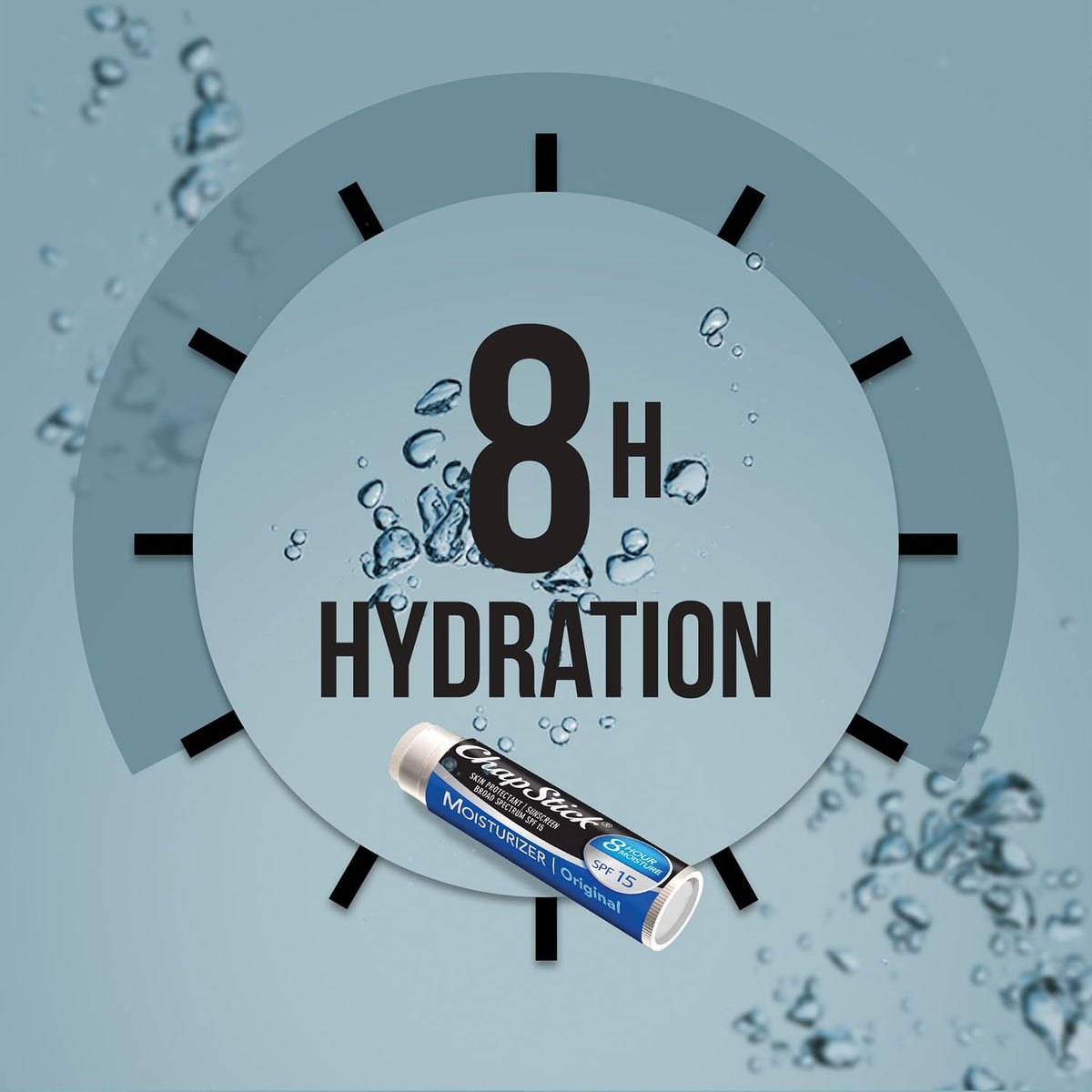 ChapStick Hidratante 2-en-1 para el cuidado de los labios SPF 15, O...