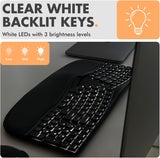 Teclado ergonómico mecánico de bajo perfil X9 Performance - (BT + 2...