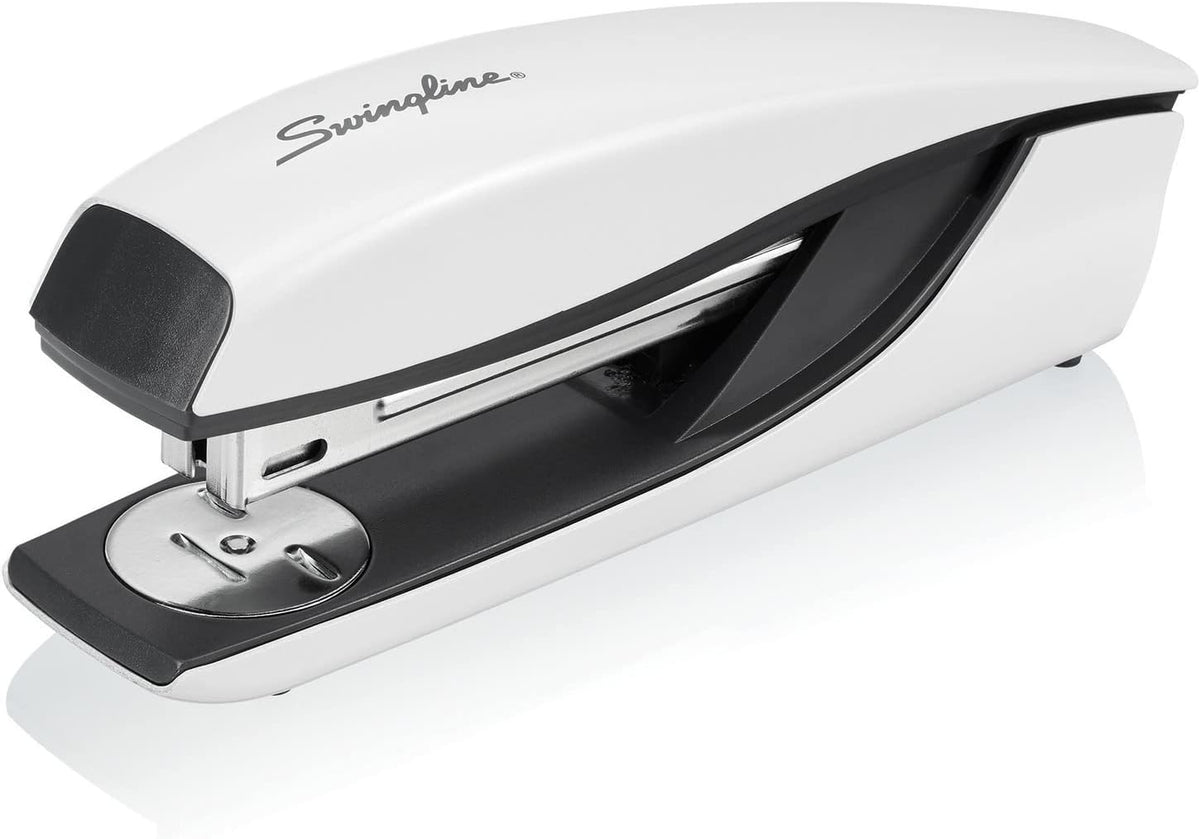 Swingline Engrapadora, NeXXt Series Wow, engrapadora de escritorio, capacidad para 40 hojas, color blanco (55047001)