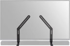 SANUS Kit de montaje universal para barra de sonido de TV para montar barras de sonido debajo del televisor - Se adapta a la mayoría de las barras de sonido de hasta 15 libras - Fácil instalación y