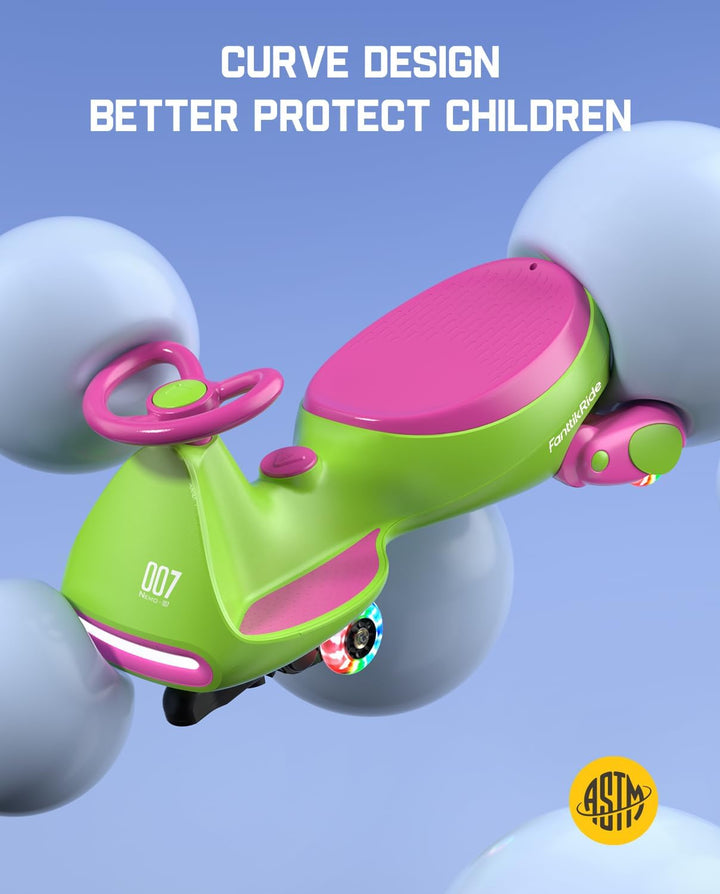 FanttikRide N7 Pro - Coche eléctrico Wiggle con batería recargable,...