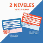 Trivia for Everyone - Juego de trivia para adultos y adolescentes, más de 1500 preguntas y 2 niveles de dificultad - Divertido juego de cartas familiar para noches de juegos, fiestas