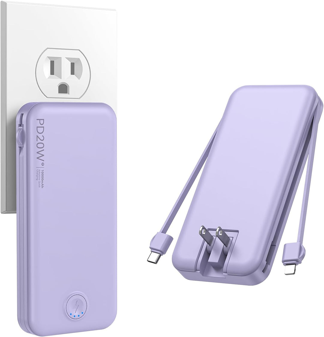 Nusyddy Cargador portátil de carga súper rápida de 22.5 W con enchu...