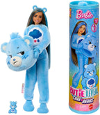 Barbie Cutie Reveal Care Bears Series - Muñeca y accesorios con disfraz de Oso Gruñón