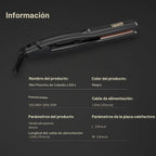 JINRI Plancha de pelo con placas de titanio de 0.8 pulgadas