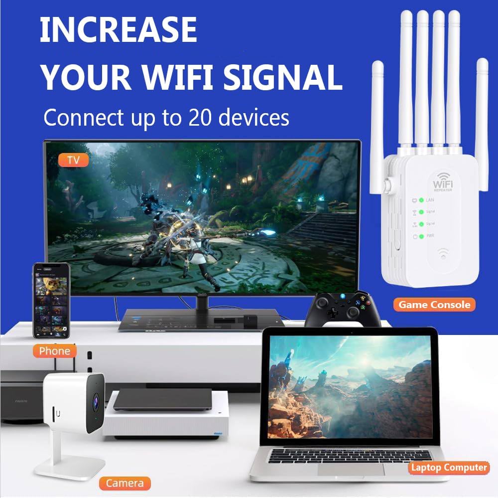 Extensor Amplificador de señal WiFi el mejor extensor WiFi