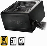 ASRock Fuente de alimentación PRO-650G \u2013 650 W 80 Plus Gold ce...