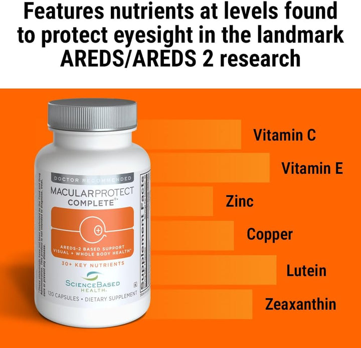 ScienceBased Health MacularProtect Complete - Suplemento de salud o...
