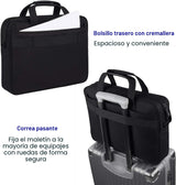 Bolsa para laptop, 15.6 pulgadas, impermeable, maletín para viajes,...