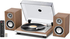 Tocadiscos 1 BY ONE totalmente automático con altavoces, tocadiscos de