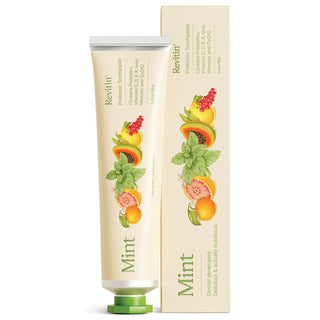Revitin Pasta dental prebiótica sin flúor, 3.4 onzas, sin SLS, sin...