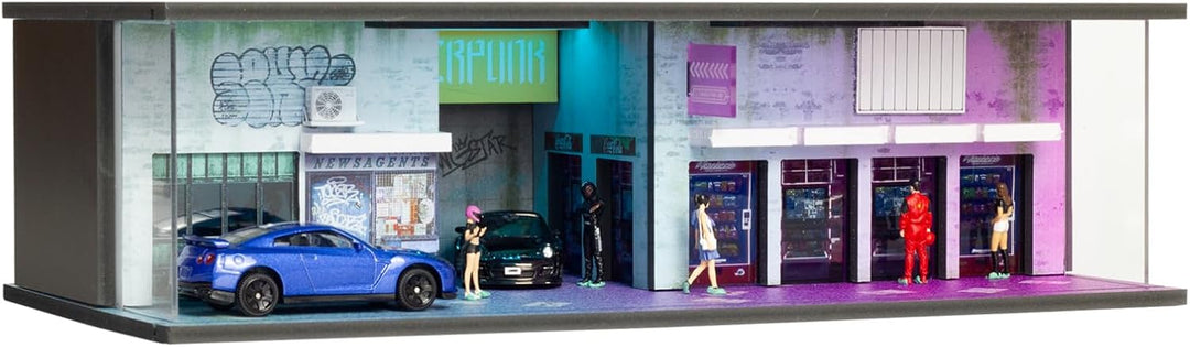 Vitrina de autos a escala 1/64 para exhibición y