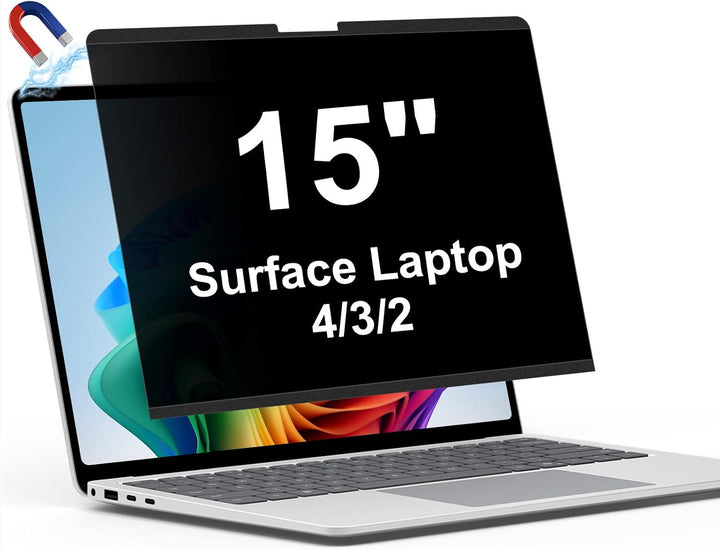 STARY Pantalla magnética de privacidad para portátil Surface de 15...