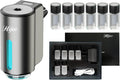 Smart Car Ambientador, gris, con 6 aceites aromáticos surtidos de 0.3 fl oz