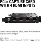 Elgato Cam Link Pro (10GAW9901), tarjeta interna de captura de cáma...