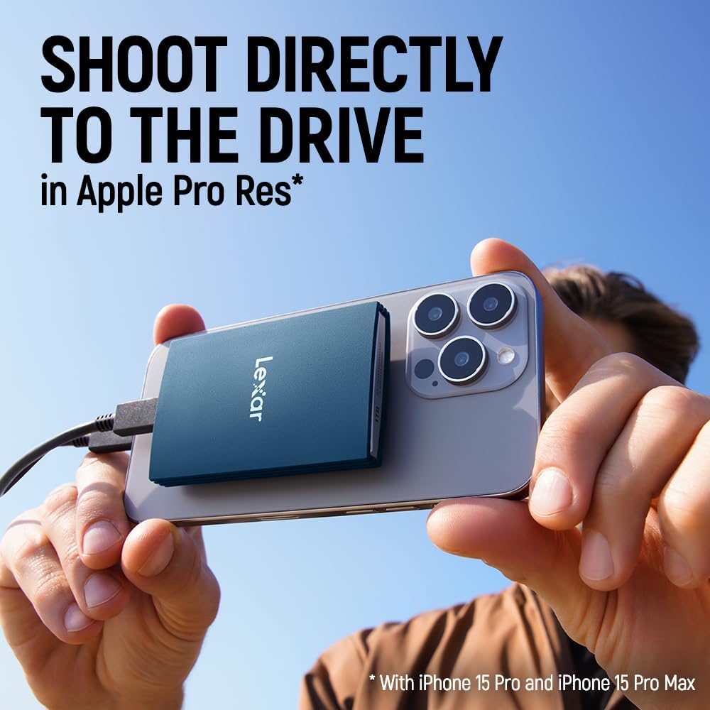 Lexar 4TB Armor 700 SSD portátil, hasta 2000MB\/s, USB 3.2 Gen 2x2,...