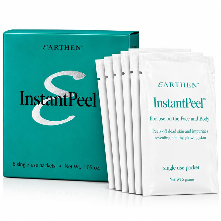 Earthen - Paquetes exfoliantes instantáneos \u2013 Exfoliante facia...
