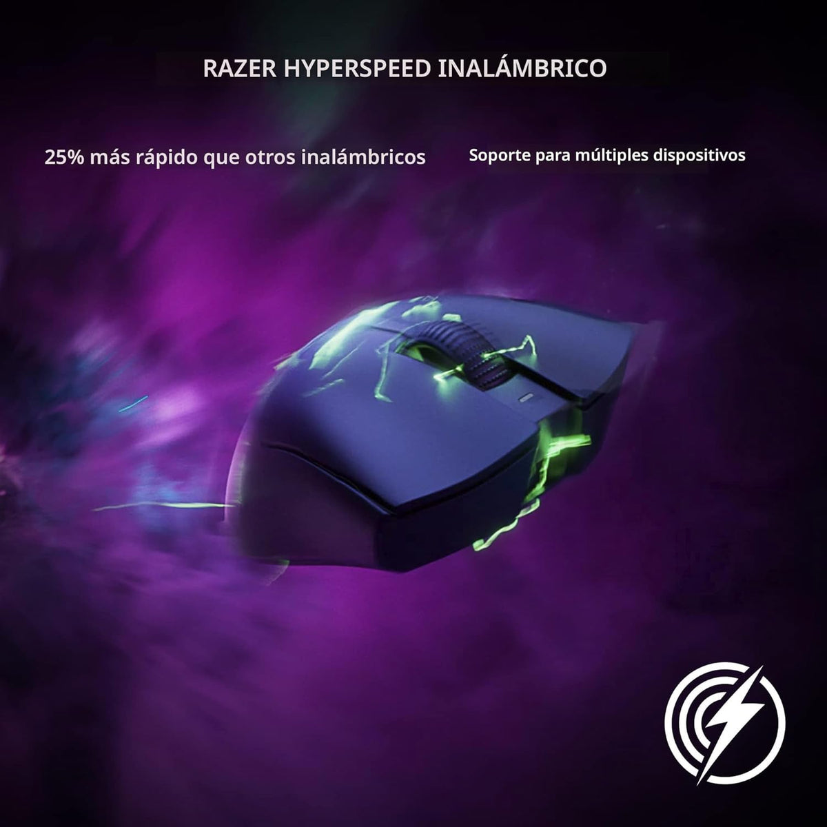 Razer DeathAdder V3 Pro Mouse para Juegos: 63g Ultra Ligero - Senso...