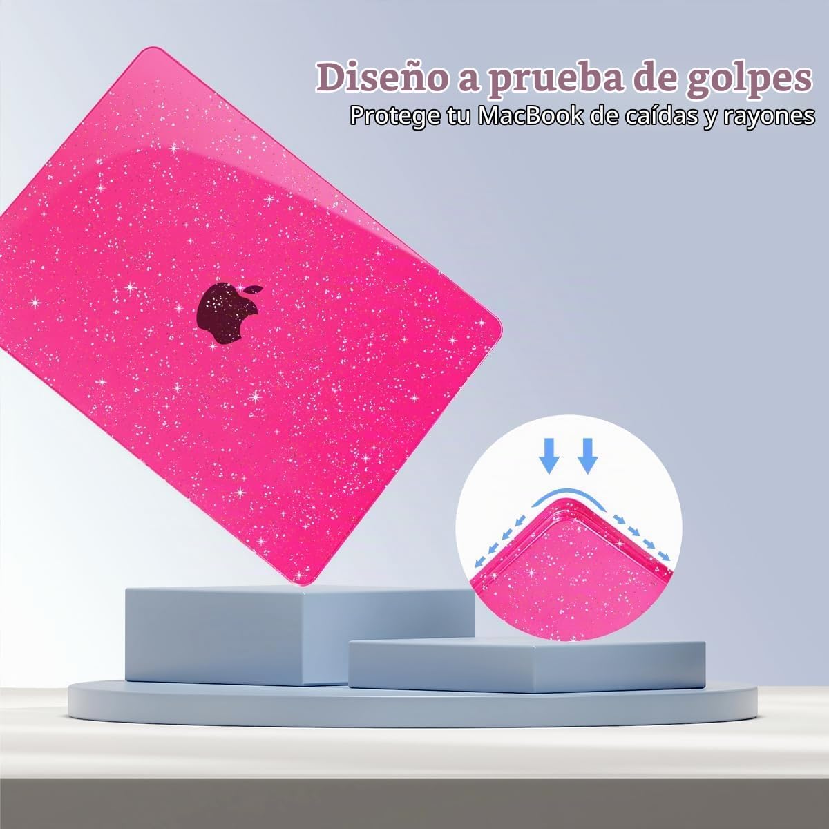 Teryeefi Funda compatible con MacBook Air de 15 pulgadas M4 M3 M2 C...