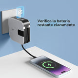 Tlsic Powerpack Universal - Banco de energía de viaje universal 5 e...