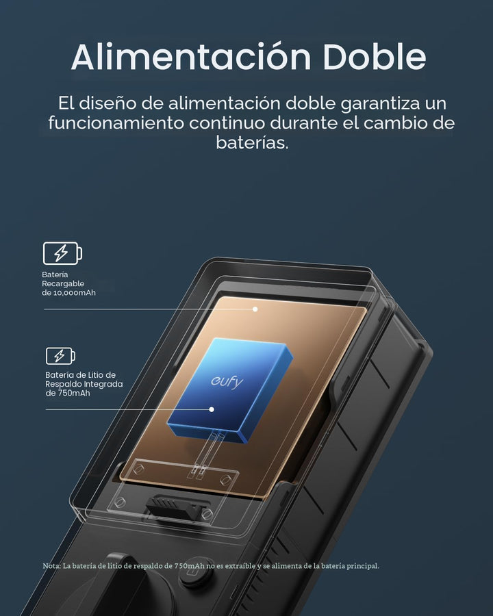 eufy FamiLock E34 - Cerradura inteligente con reconocimiento de ven...