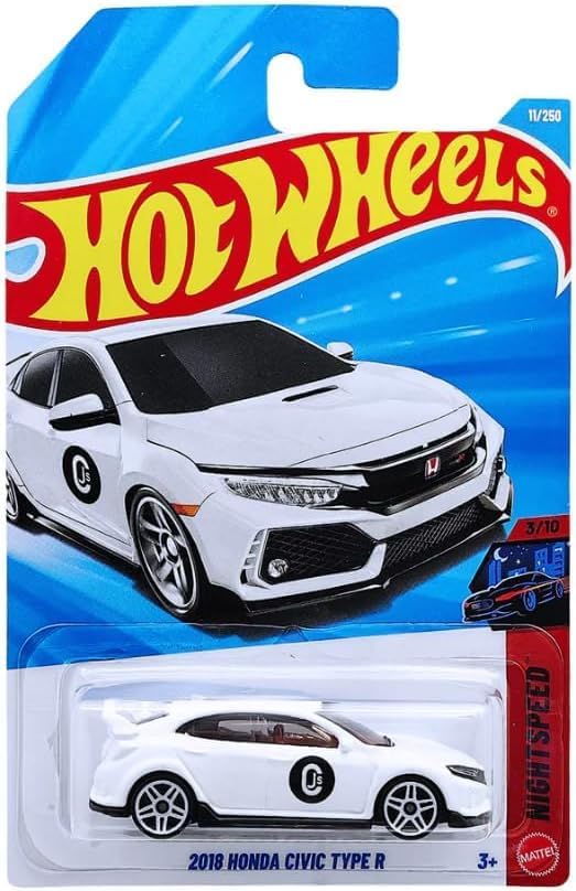 Hot Wheels Honda Civic Type R 2018 Velocidad nocturna 3/10