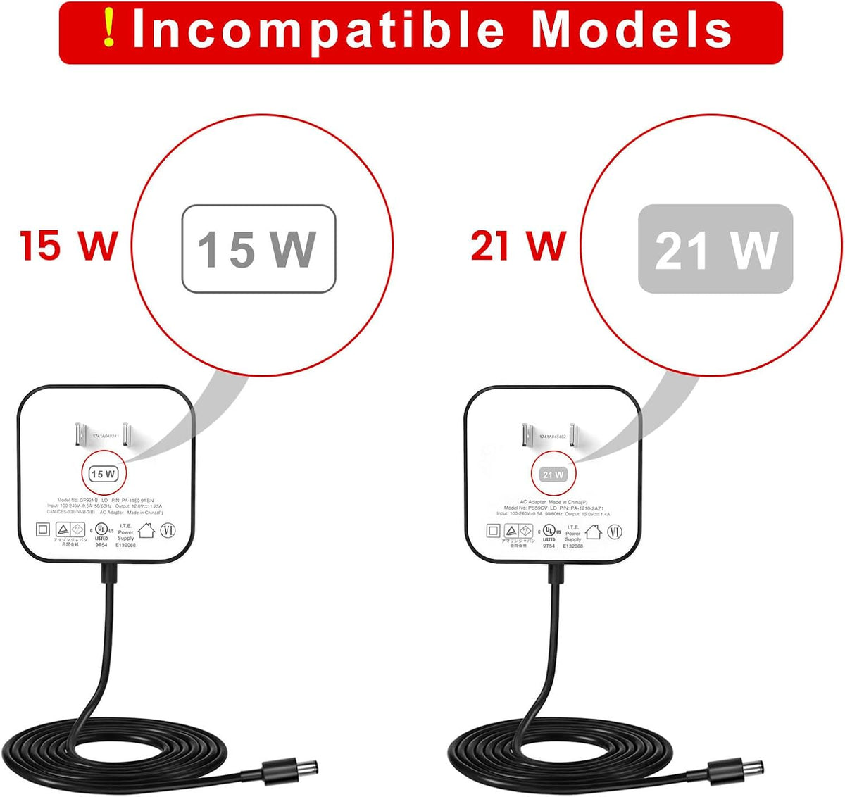 Adaptador de cable de alimentación de 30 W de repuesto
