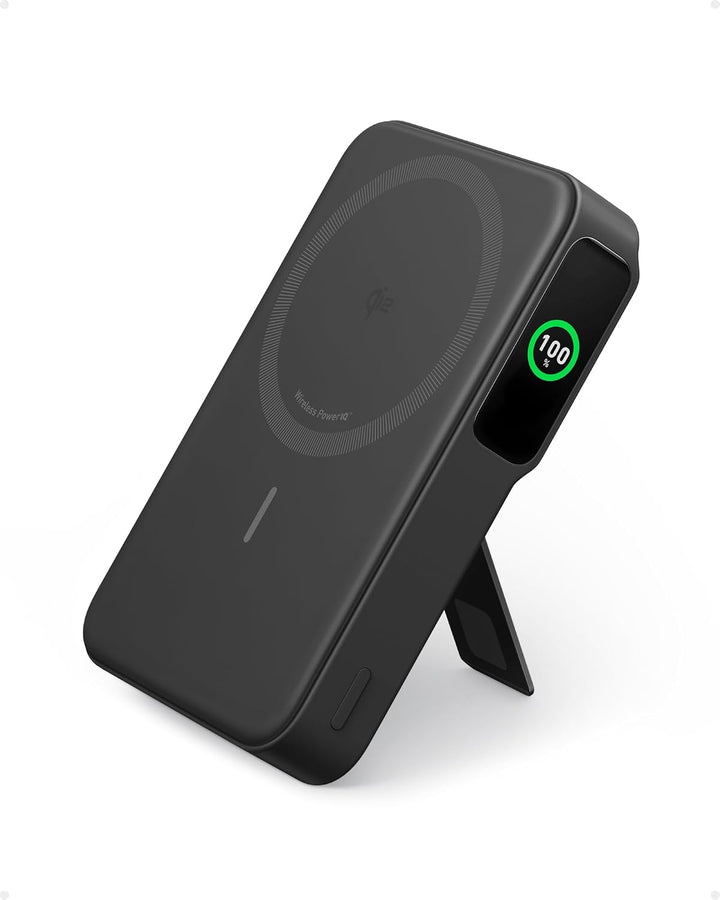 Anker MagGo Power Bank, Qi2 certificado 15 W cargador portátil ultr...
