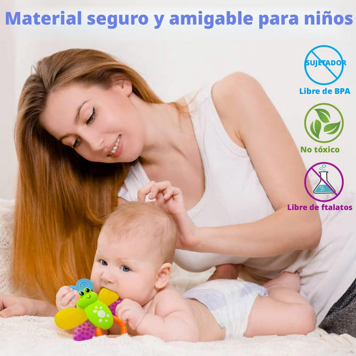 AIVIAI Juguetes para bebés de 0 a 6 meses, juguetes para bebés de 0...