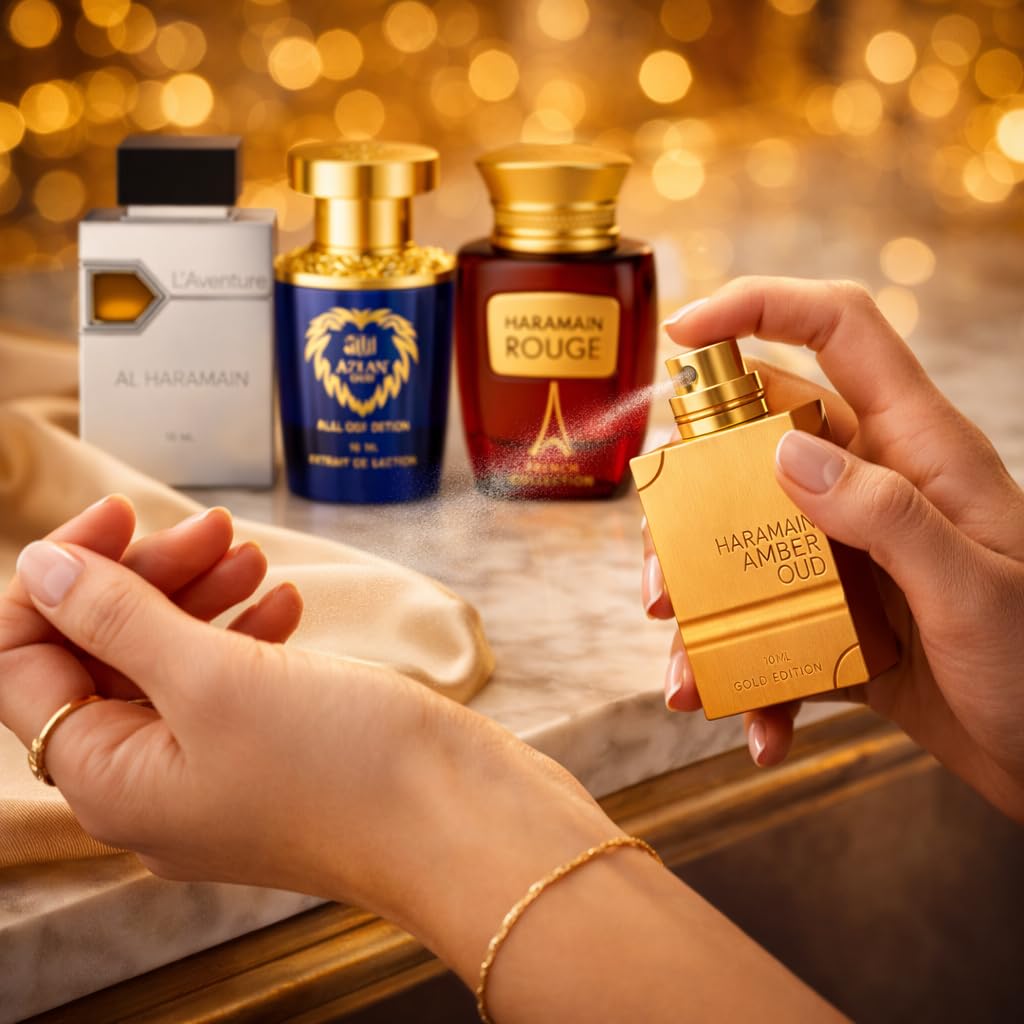 Al Haramain Set de Descubrimiento de Fragancias para Hombre y Mujer...