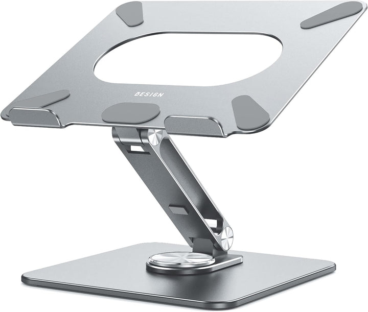 BESIGN LSX7 - Soporte para laptop con base giratoria de 360°, sopor...